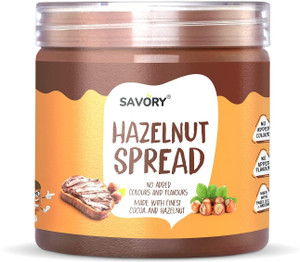 Savory Chocolate Hazelnut Spread | Made with Finest Cocoa & Hazelnuts | Ready to Eat