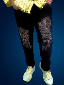 CAMFITS Slim Men Black Jeans