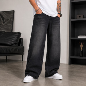 BLACODE Straight Fit Black Jeans - Image 4