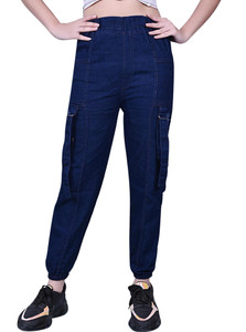 NEHA FASHION Jogger Fit Girls Blue Jeans