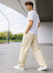 INDIVANE Men Beige Jeans Relaxed Fit - Image 5
