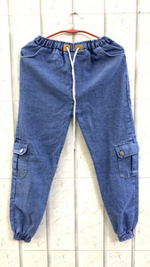xeel Jogger Fit Girls Dark Blue Jeans