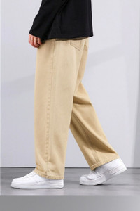 STARVIELLE Straight Fit Men Beige Jeans - Image 5
