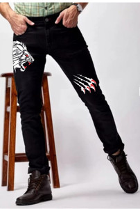 Gammer Slim Men Black Jeans