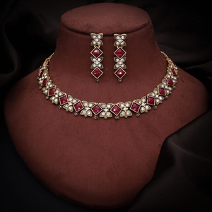 brado jewellery Brass Gold-plated Multicolor Jewellery Set
