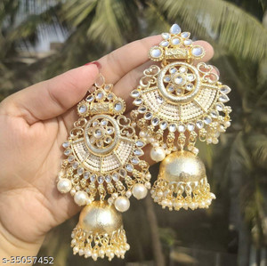 Padmavati Bangles Earring5 Alloy Chandbali Earring