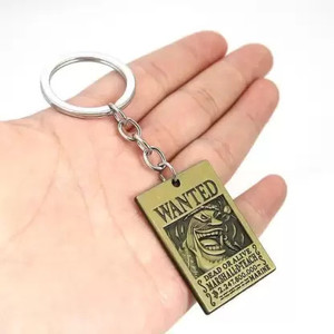 OHZEN One Piece Wanted Metal Keychain - Image 5