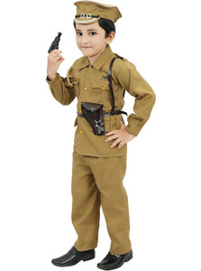 Chandrika Police Dress 3 - 4 Years Kids Costume Wear