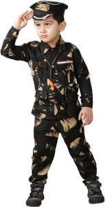 S Fazluka Army Kids Costume Wear