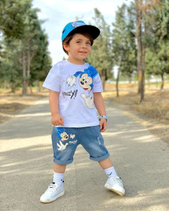 SRP FASHION Baby Boys & Baby Girls Casual T-shirt Shorts