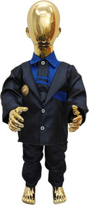 JSGARMENTS Single Breasted Solid Baby Boys Suit