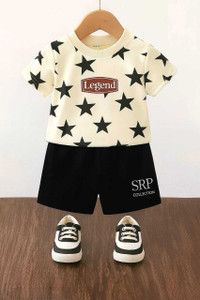 SRP COLLECTION Baby Boys & Baby Girls Casual T-shirt Shorts