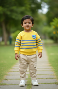 Delta Fashion Baby Boys & Baby Girls Casual Sweater Track Pants