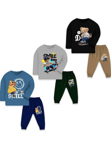 Lavi-Tavi Baby Boys & Baby Girls Casual T-shirt Pyjama
