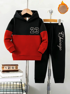 कीज़र लड़के और लड़कियाँ कैज़ुअल स्वेटशर्ट स्वेटपैंट