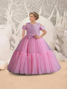 Driza Ecommerce Girls Maxi/Full Length Festive/Wedding Dress
