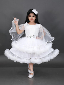 PN fashion Girls Below Knee Festive/Wedding Dress