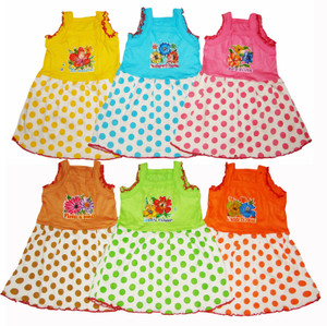 BonzoKids Baby Girls Midi/Knee Length Casual Dress