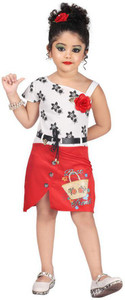 Samshil Fashion Baby Girls Short/Mid Thigh Party Dress