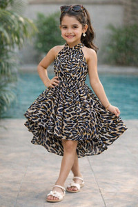 KF Kolkata Fashion Baby Girls Above Knee Party Dress