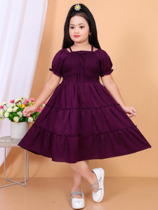 DSGARMENT Girls Calf Length Festive/Wedding Dress