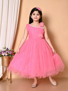 KHUKU ENTERPRISE Indi Girls Maxi/Full Length Party Dress
