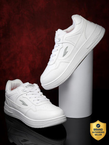 Asian Boys White Lace Sneakers - Image 6