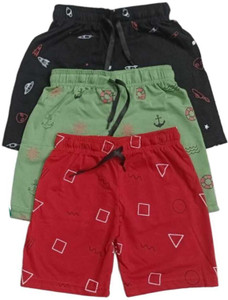 PALMLON Short For Baby Boys & Baby Girls Casual Printed Pure Cotton
