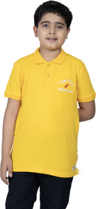 Diego Felipe Boys Printed Pure Cotton Regular T Shirt