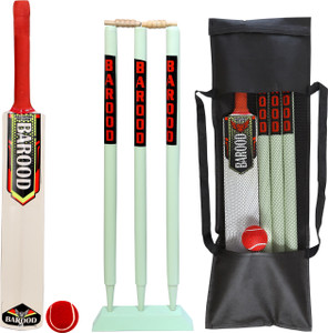 बारूद Jumbo Cricket Kit Size 3 Age (7 to 8 Year ) Bat Length 72cm पोपलर विलो क्रिकेट  बैट फॉर 8 Yrs