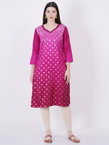 Envi Women Printed Straight Kurta