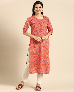 Rajnandini Women Printed Straight Kurta