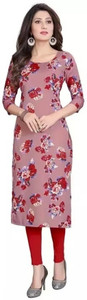 maruti fab Women Striped Straight Kurta