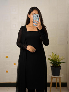 NIK HUB Women Self Design Straight Kurta