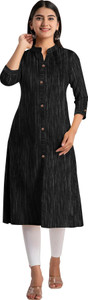 HouseOfCommon Women Self Design A-line Kurta