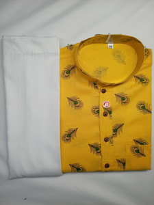 Saif chikan handicraft Men Kurta Pyjama Set