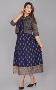 SOHRAB Women Printed Anarkali Kurta