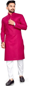 Enmozz Men Kurta Churidar Set