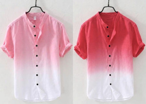 TIGER SNAKE Men Dyed/Ombre Casual Shirt - Image 3