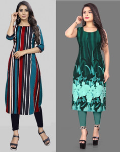 tanvi creation Women Printed A-line Kurta