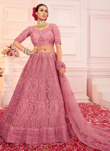 ZAALIMA FASHION Embroidered Semi Stitched Lehenga Choli