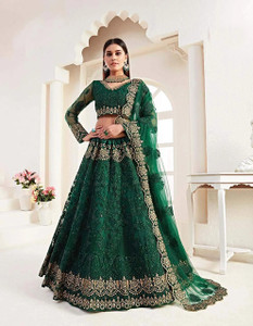 nv patel Embroidered Semi Stitched Lehenga Choli