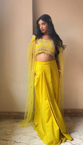 Starly Embroidered Stitched Lehenga with Jacket