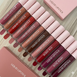 LIPOXIE Liquid Matte Mini Lipstick Pack of 12 - Image 6