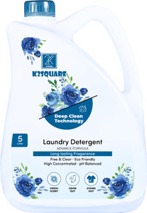 के2स्क्वेयर Concentrated Laundry Detergent for Fabric Care, for front & top load machine लिक्विड डिटर्जेंट