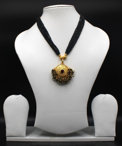 SONI JEWELLERY Maharashtrian Tanmaniya Wedding marathi Mani Mala Thushi Mangalsutra for Women Alloy Mangalsutra
