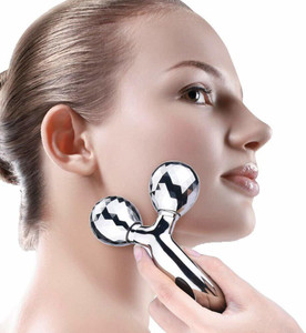 LAXIT 3D Massager 3D Y Shape Manual Roller Face Body Massager Skin Lifting Wrinkle Remover Facial Massage For Relaxation,Tightening and slimming, facial massager tool for skin glowing men women Massager