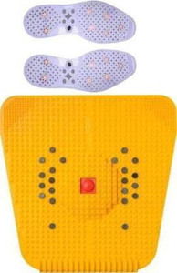 EKiN kit 13 Acupressure Tools Kit Combo With Bio - Magnetic Power Mat With Magnetic Shoe Sole For Stress And Pain Relief Acupressure Tool Kit Massager Massager