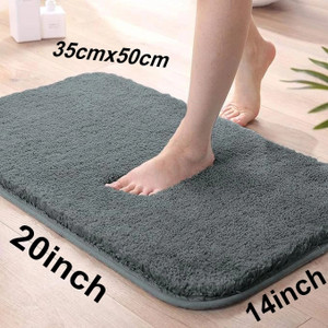 RJVT Microfiber Bathroom Mat