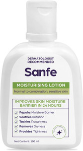 Sanfe Moisturising Lotion | Improves skin moisture barrier in 24 hour